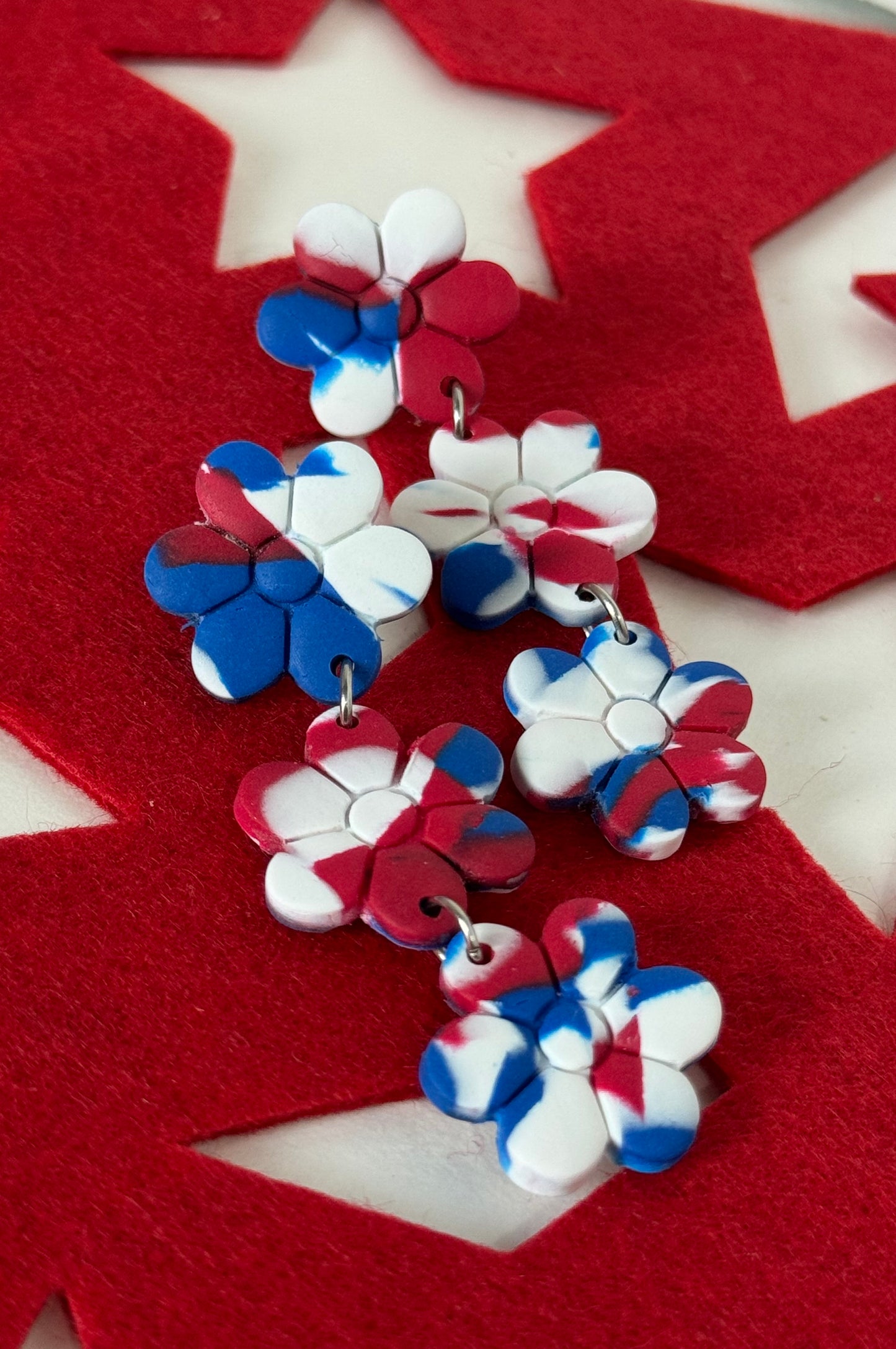 Patriotic Floral Flare