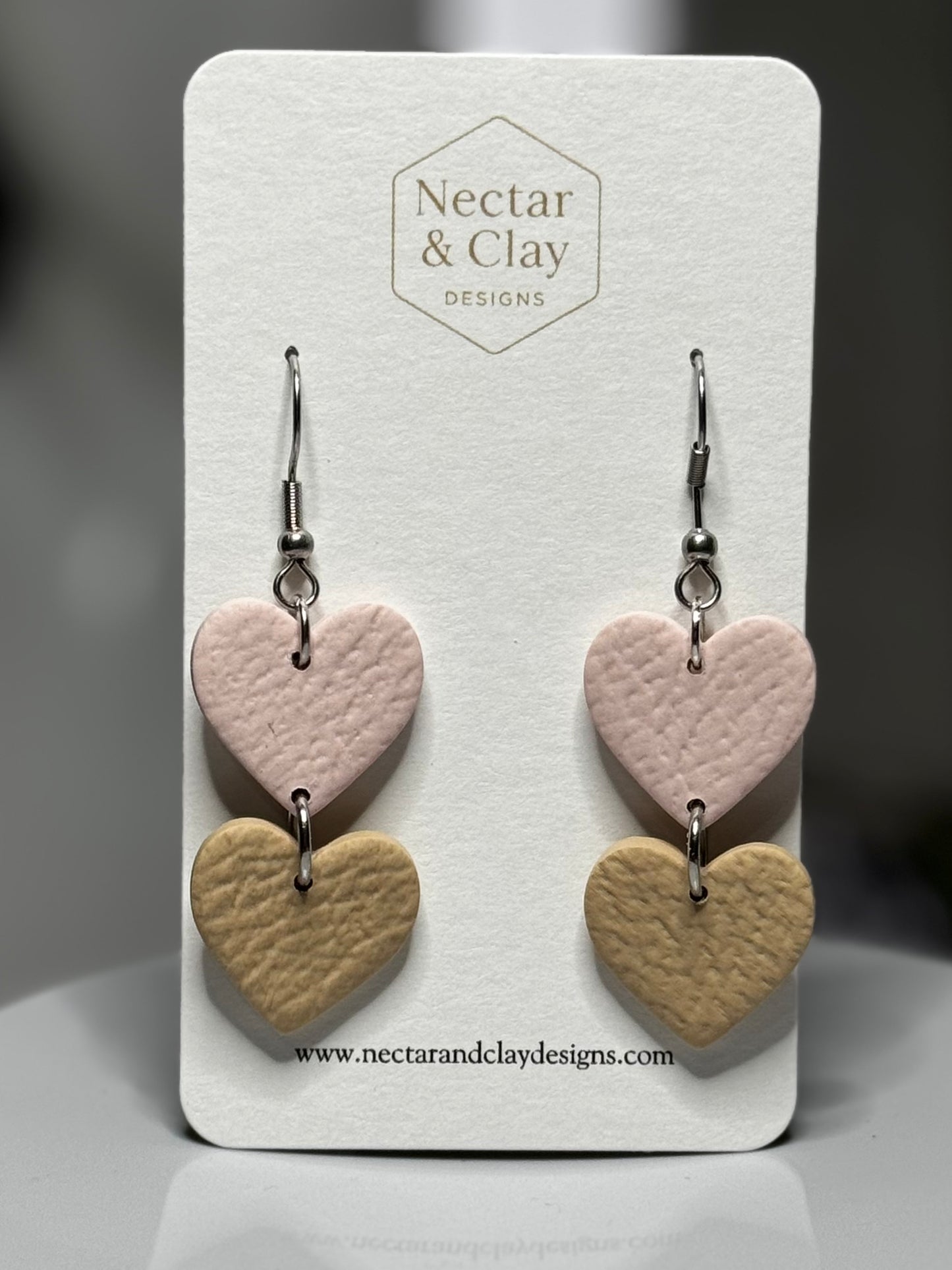 Cozy Hearts (Blush/Cream)